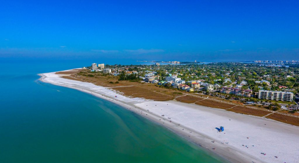 Siesta Key’s Award-winning White, Quartz Sand